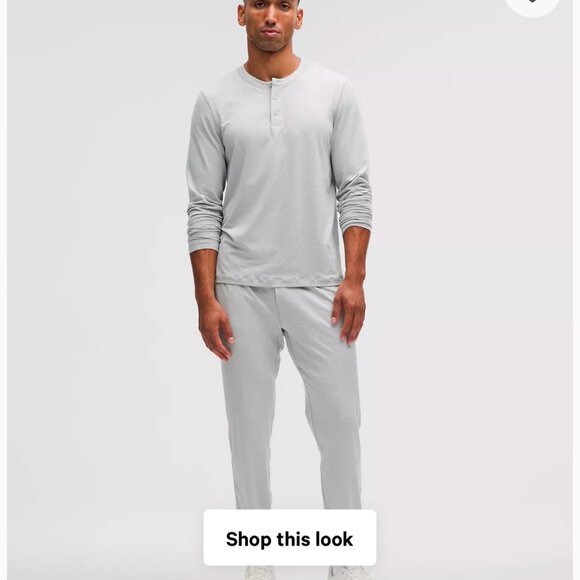 Lululemon NWT Soft Jersey Long-Sleeve Henley L - Picture 12 of 15